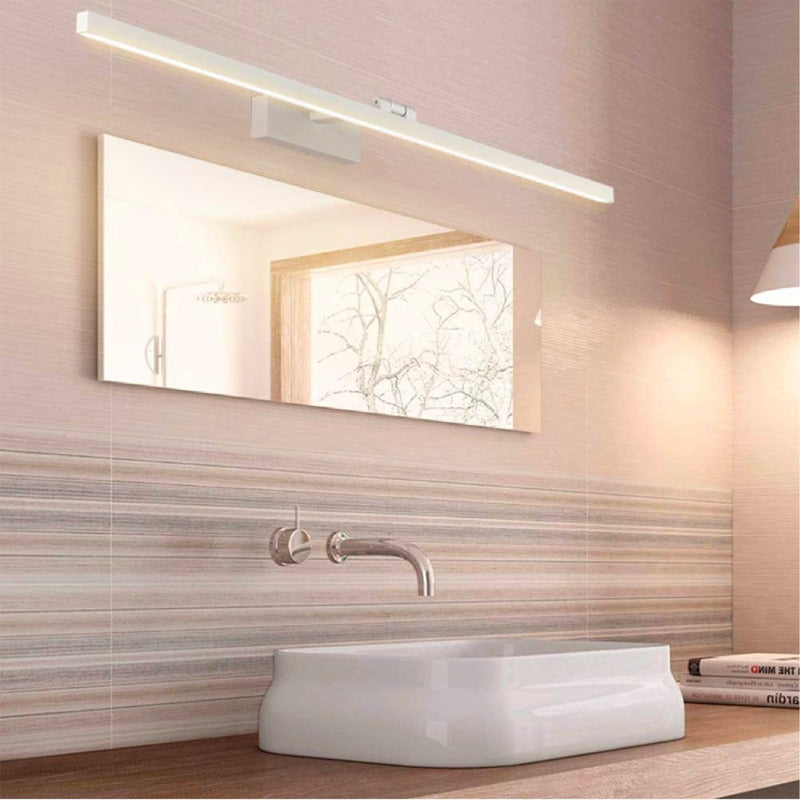 Aplique De Pared Diseño Espejo Baño Lámpara Led Buena Luz