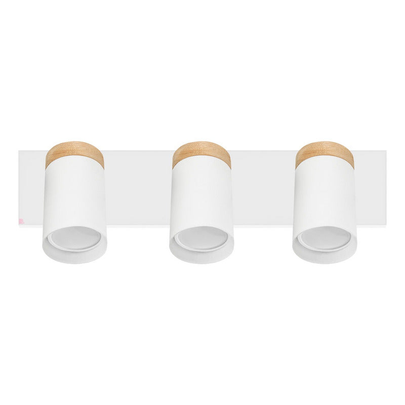 Aplique De Pared Dolby 3 Luces Led 7w Direccional Buena Luz