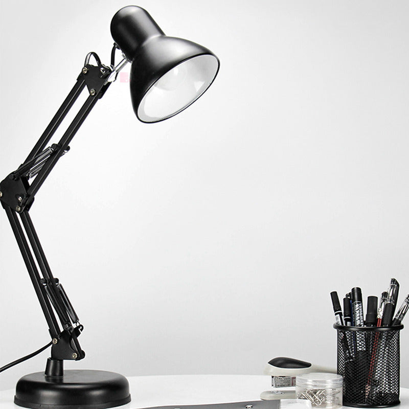 Lampara De Escritorio Articulada Incluye Foco Led Buena Luz